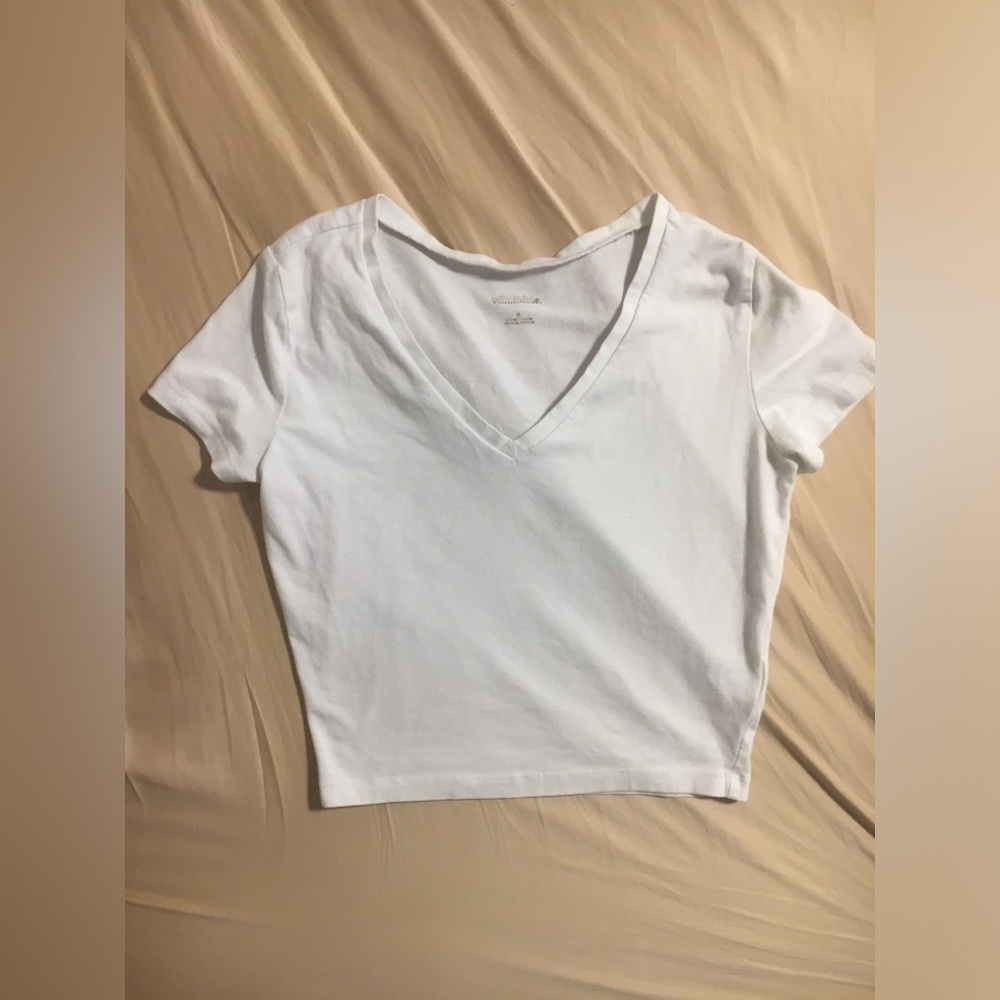 White Baby Tee